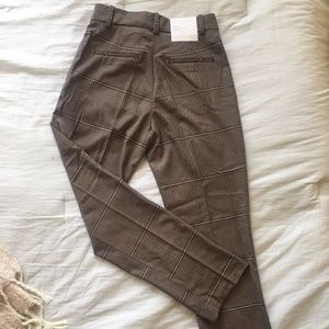 H&M Checked Slacks